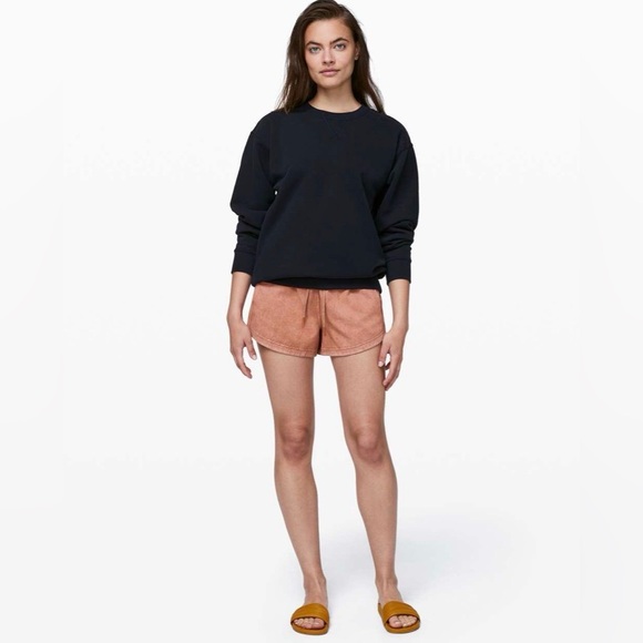 lululemon athletica Pants - Lululemon Inner Glow Buttery Soft Texture Front Pocket Drawstring Pull On Short